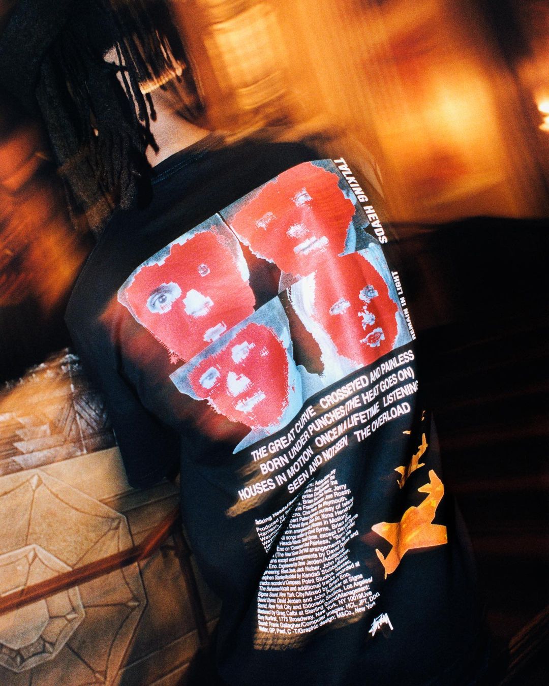 T-shirt Stussy x Talking Heads