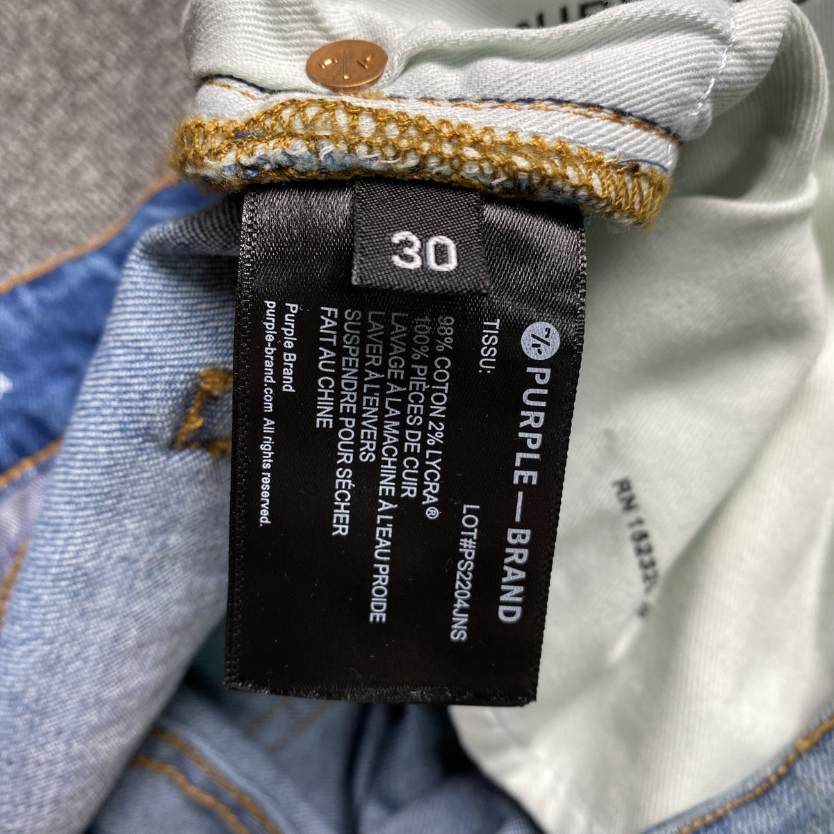 Jeans slim Purple Brand