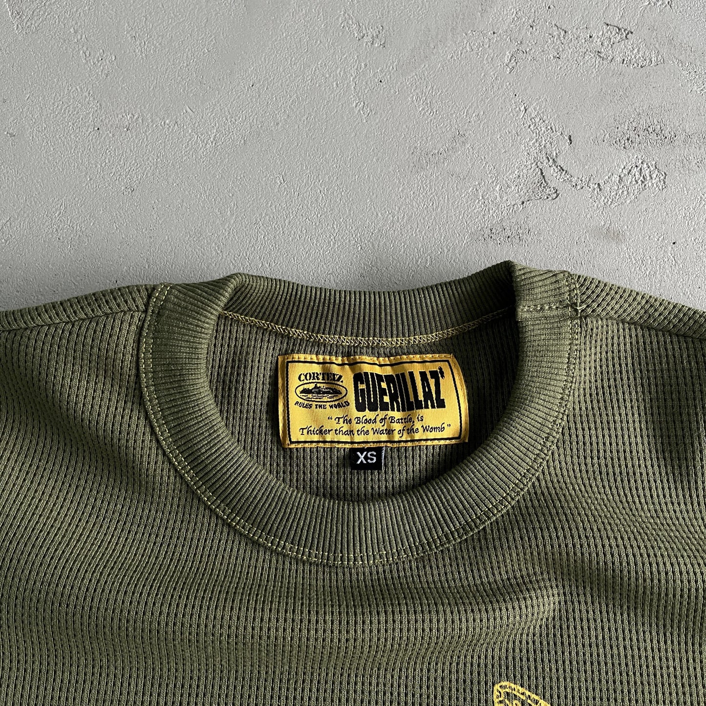 Corteiz Longsleeve Gaufre Tigre