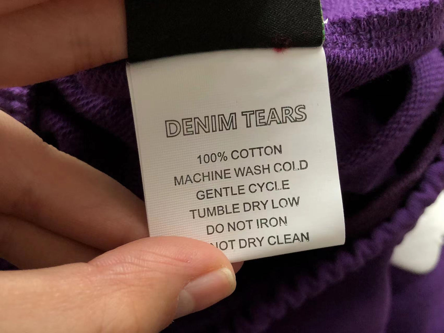Denim Tears Le Short Cotton Wreath