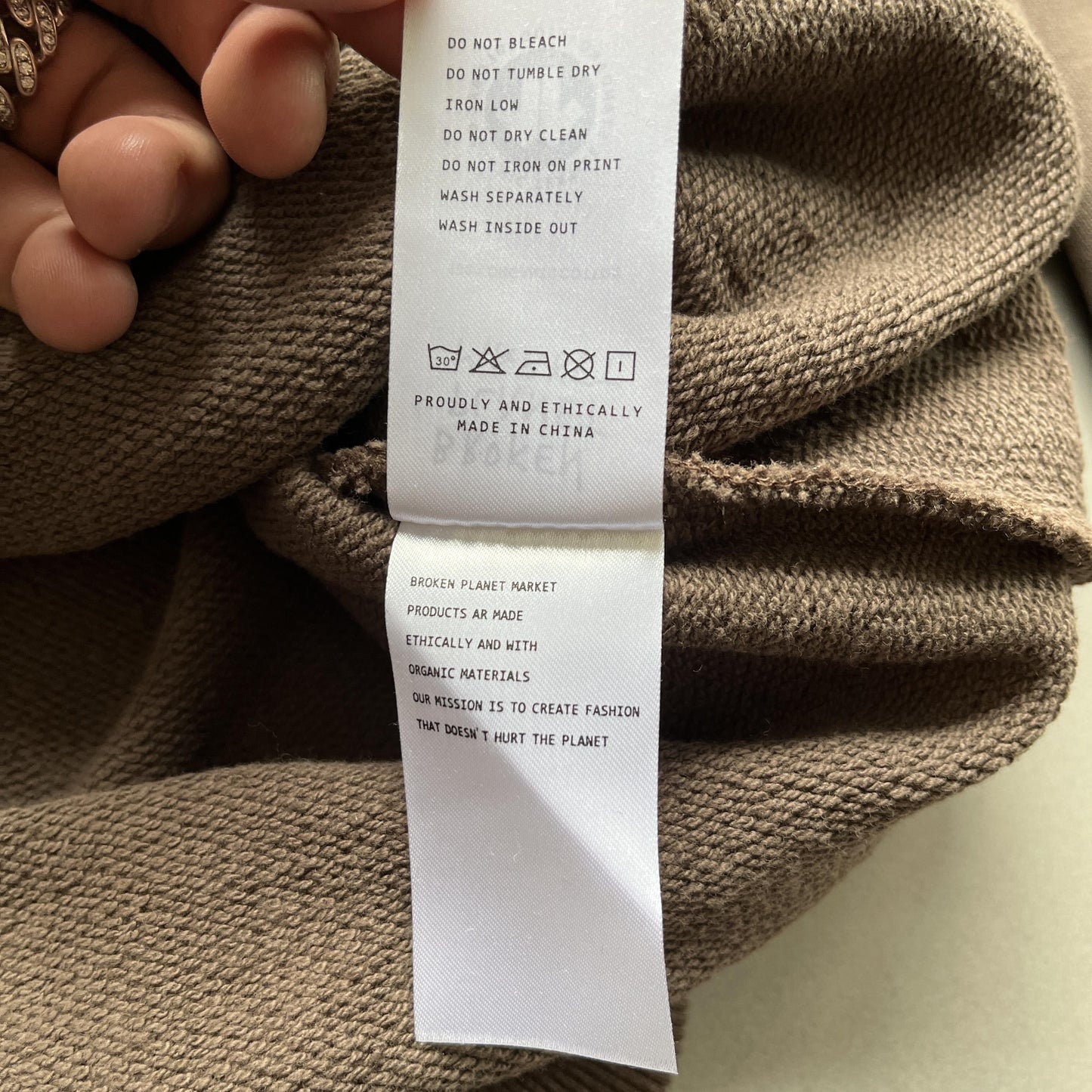 Broken P Market Blue Planet Hoodie