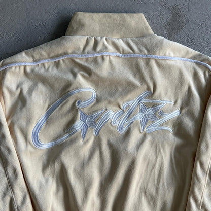 Corteiz Velvet Jacket Cream