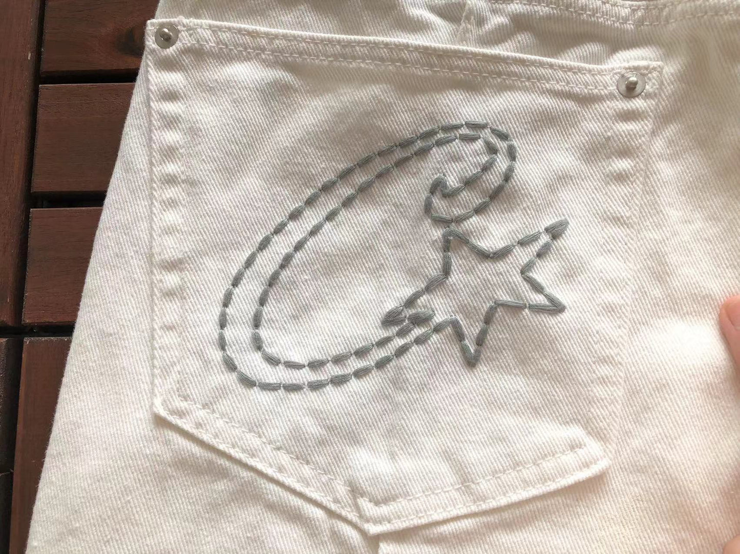 Jean en denim Corteiz
