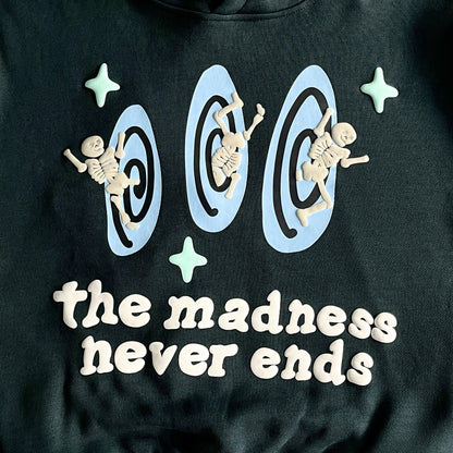 Sweat à capuche Broken P The Madness Never Ends