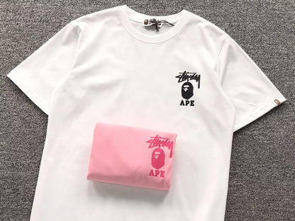 T-shirt Bape x Stussy