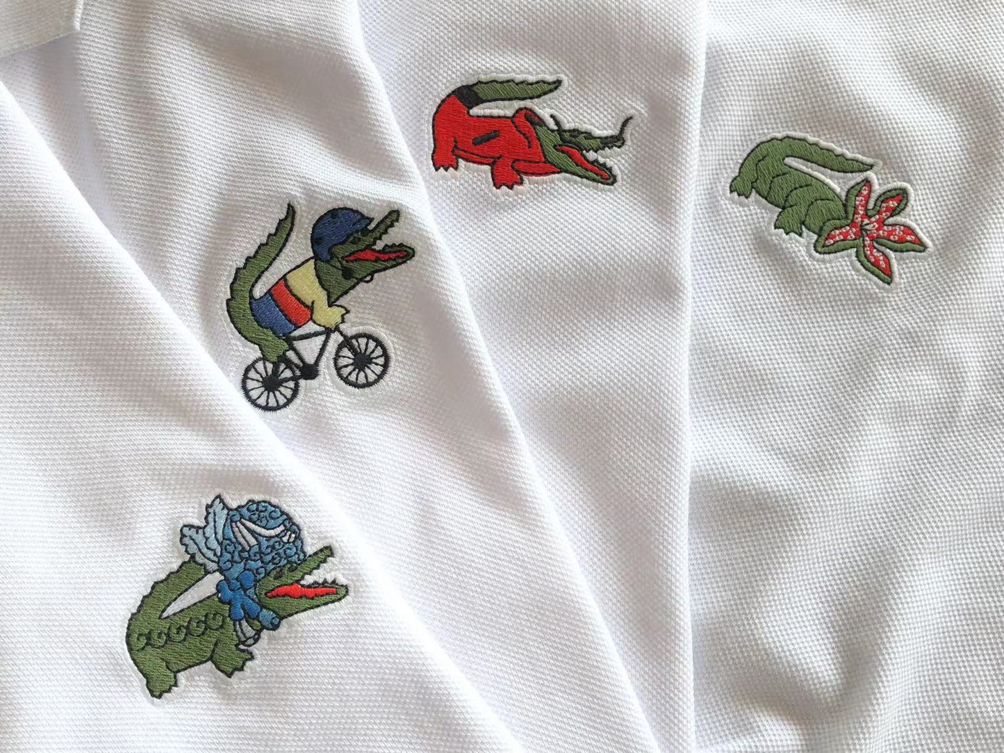 Collection de polos Lacoste x Netflix