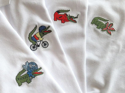 Collection de polos Lacoste x Netflix