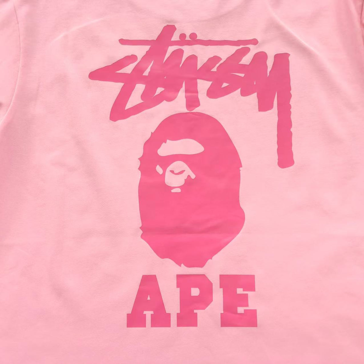 T-shirt Bape x Stussy