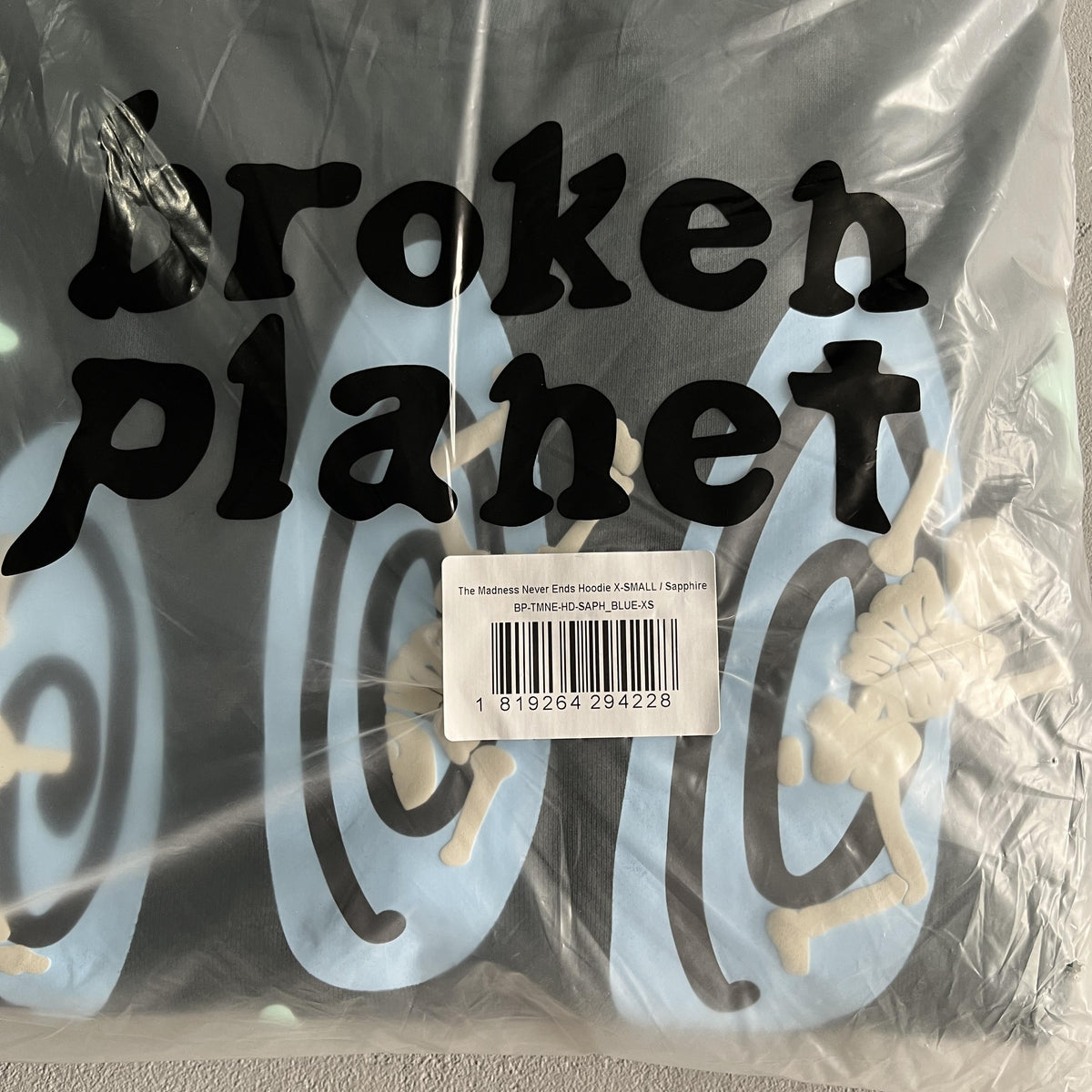Sweat à capuche Broken P The Madness Never Ends