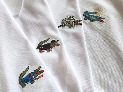 Collection de polos Lacoste x Netflix