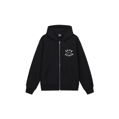 Stussy x Born & Raised sweat à capuche zippé