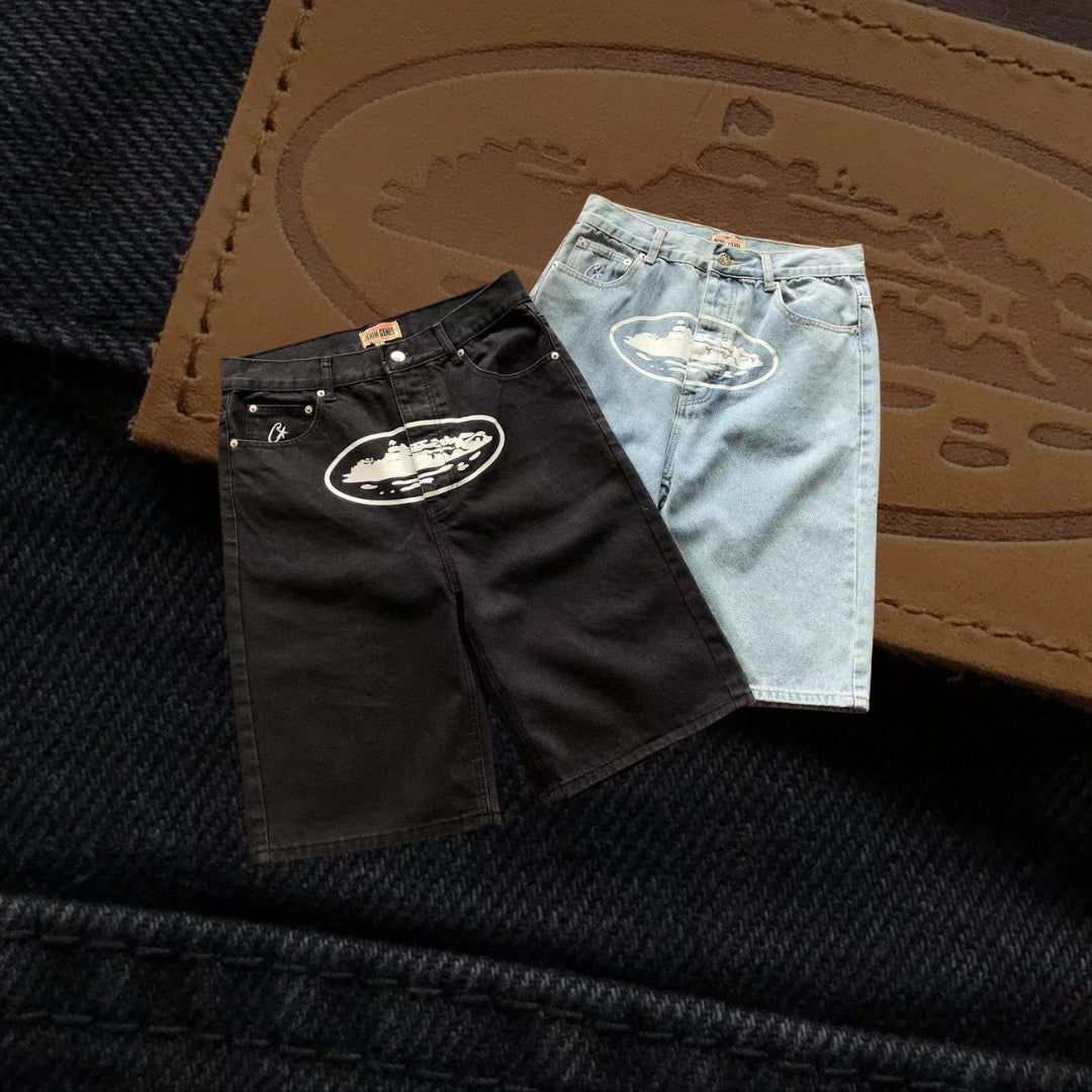Shorts en jean Corteiz