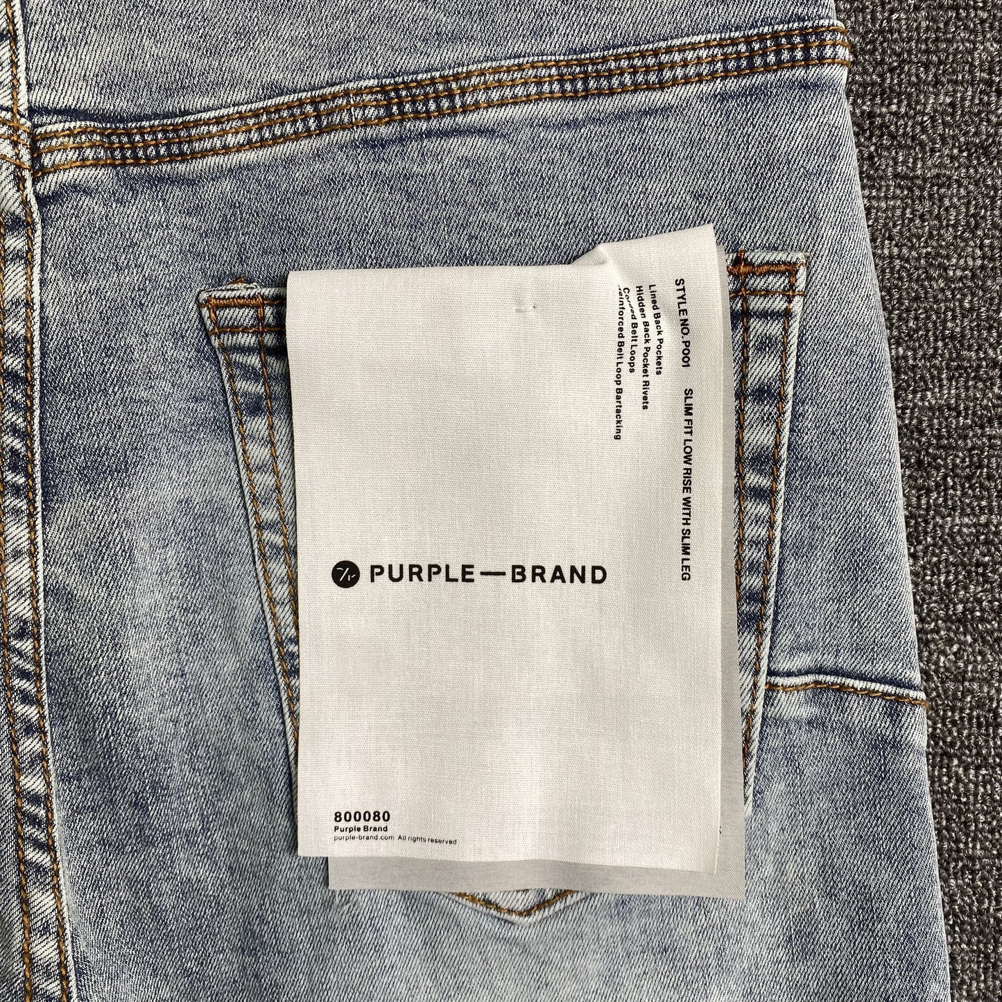 Purple Brand Slim Jeans