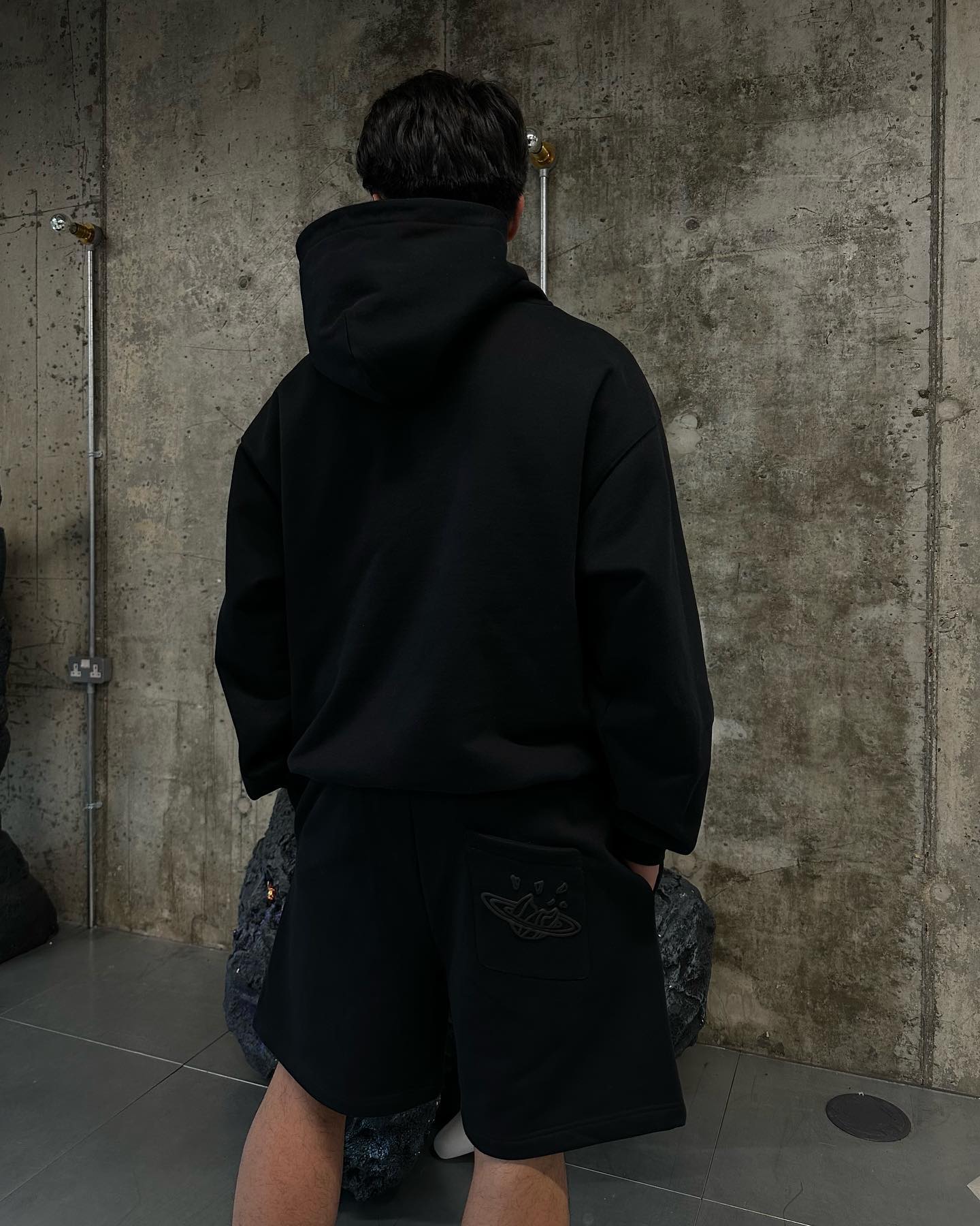 BrokenP Cotton Short In Midnight