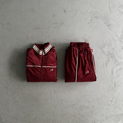 Ensemble de survêtement en velours Corteiz