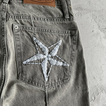 Corteiz Jean en denim gris