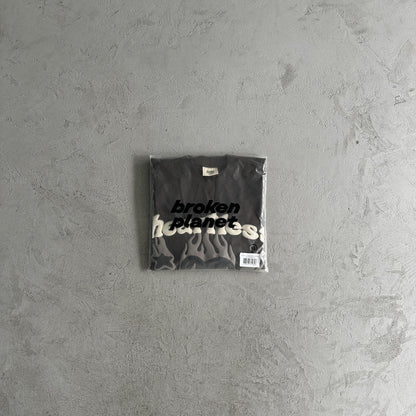 Broken P Heartess Love Tshirt-mocha