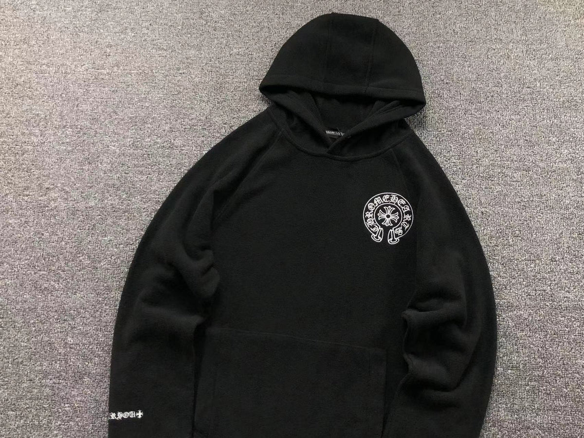 Sweat à capuche polaire Chrome Hearts