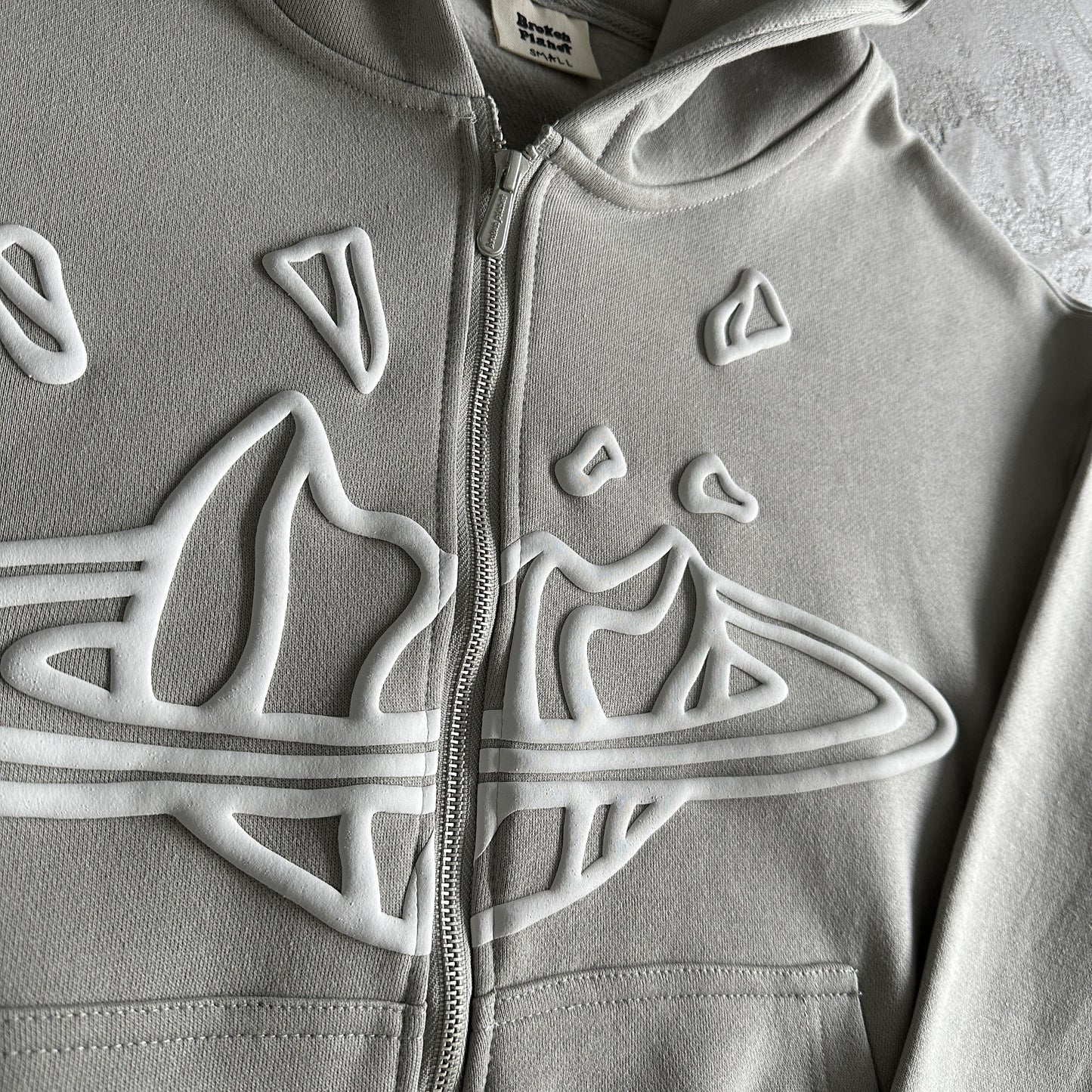 Broken P Zip Up  Suit