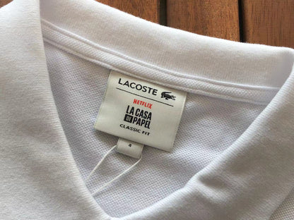 Collection de polos Lacoste x Netflix