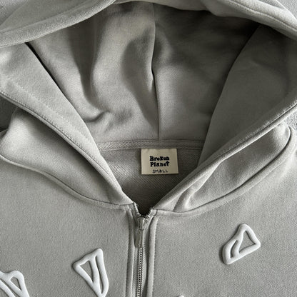 Broken P Zip Up  Suit