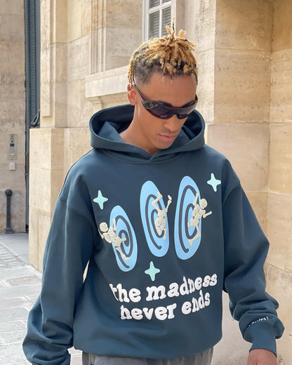 Sweat à capuche Broken P The Madness Never Ends