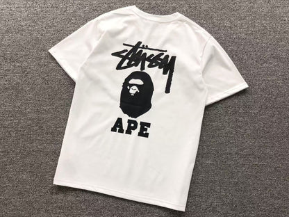 T-shirt Bape x Stussy