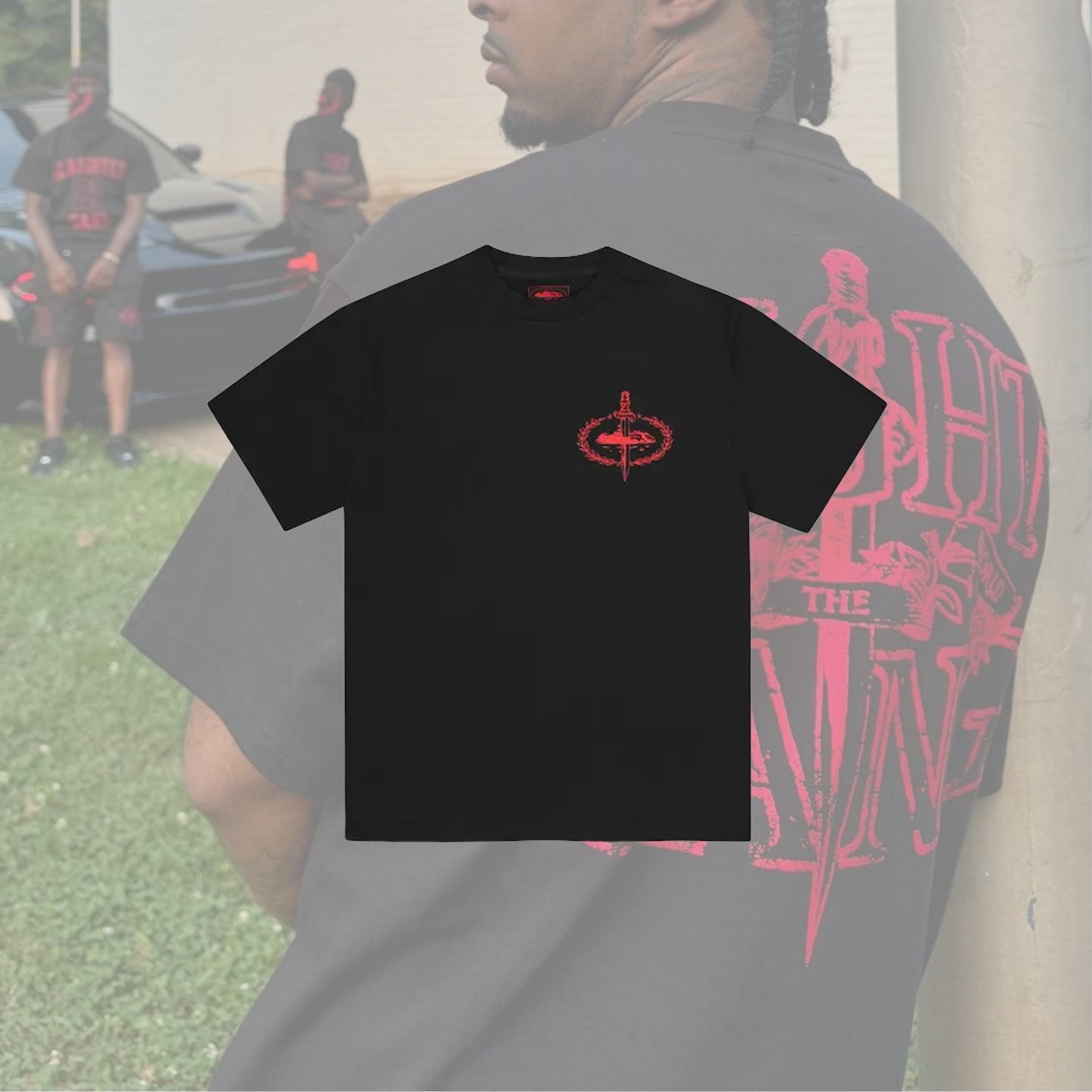 T-shirt Corteiz x Slaughter Gang