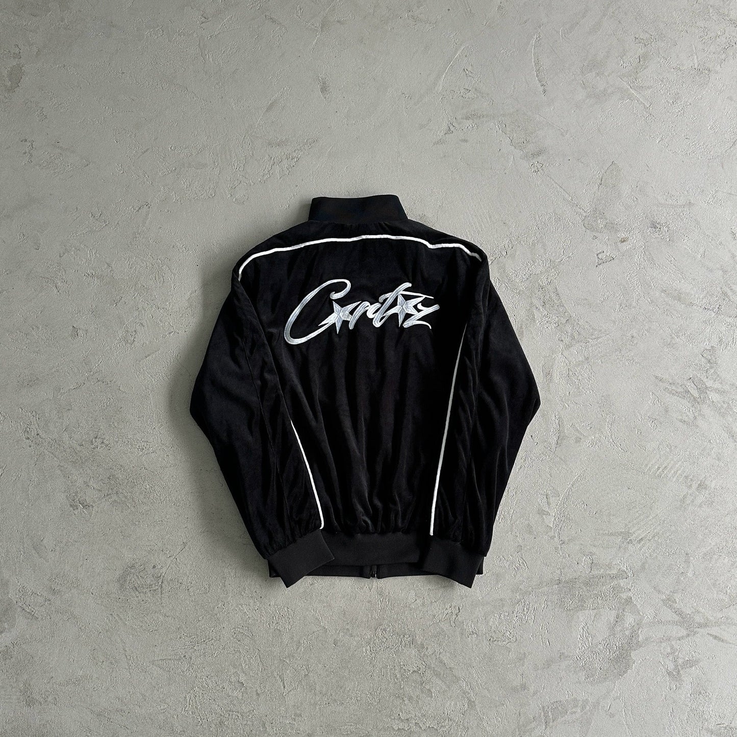Veste en velours Corteiz noire