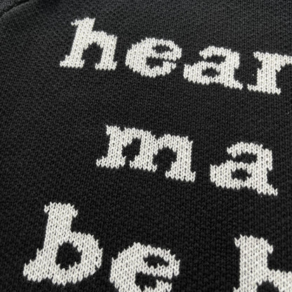 Broken P Skull Heart Sweater