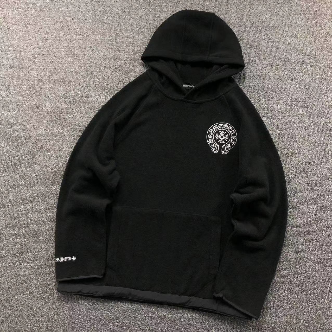 Sweat à capuche polaire Chrome Hearts