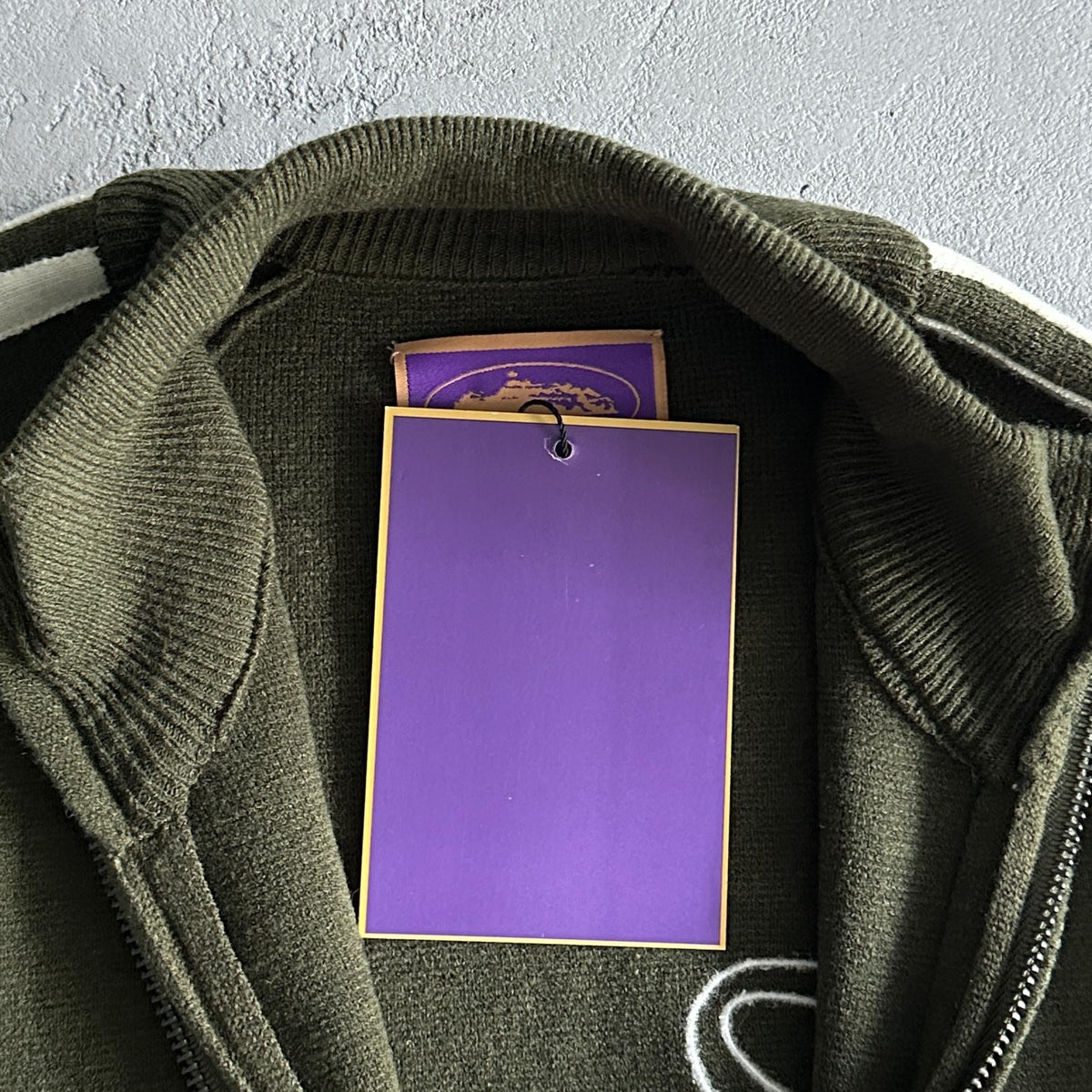 Polaire tricotée zippée Corteiz