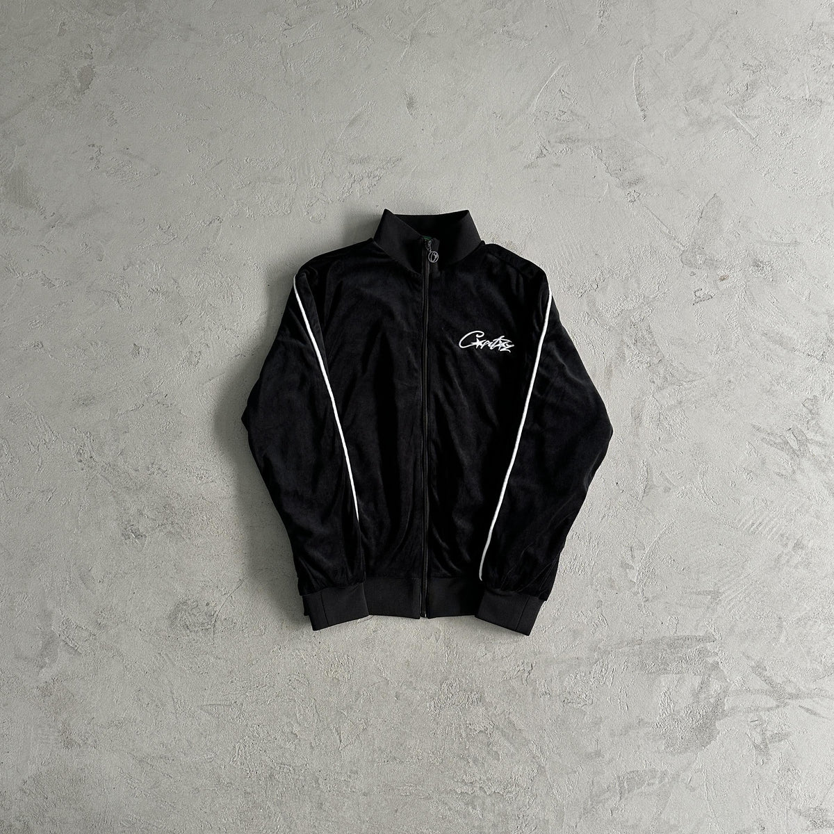 Veste en velours Corteiz noire