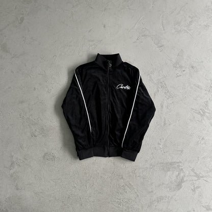 Veste en velours Corteiz noire