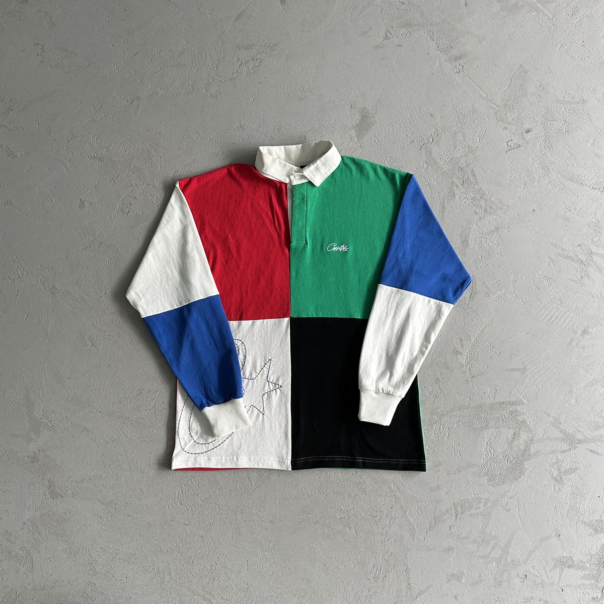 Corteiz Polo manches longues Block