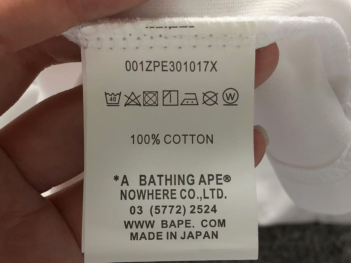 T-shirt Bape x Stussy