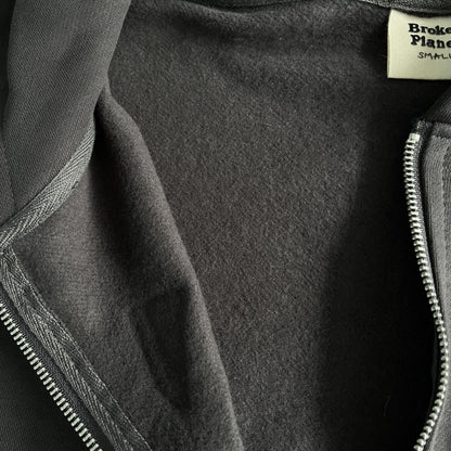 Broken P Double Zip Up Hoodie