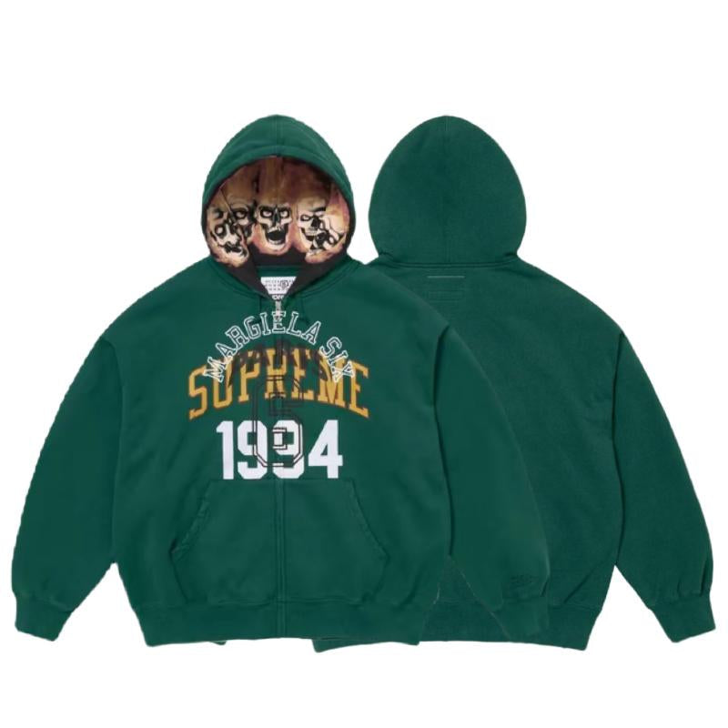Sweat à Capuche Zippé Supreme MM6 Maison Margiela