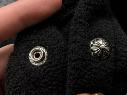 Sweat à capuche polaire Chrome Hearts