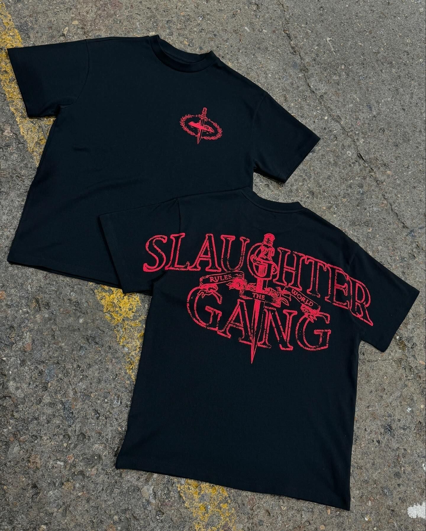 T-shirt Corteiz x Slaughter Gang