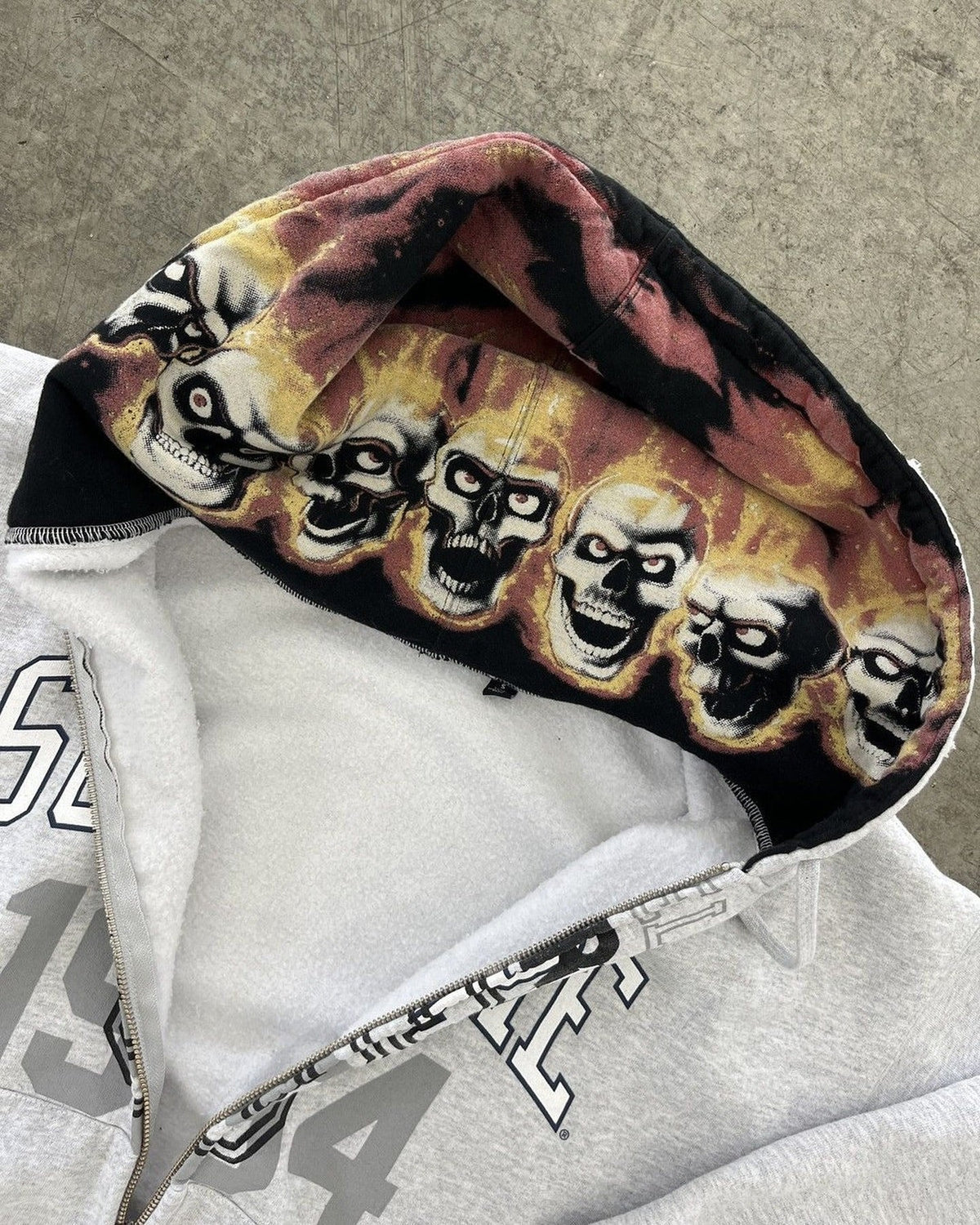 Sweat à Capuche Zippé Supreme MM6 Maison Margiela