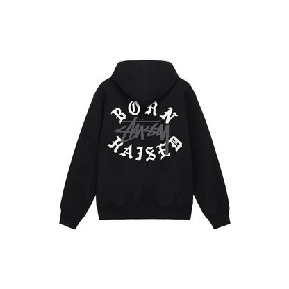 Stussy x Born & Raised sweat à capuche zippé