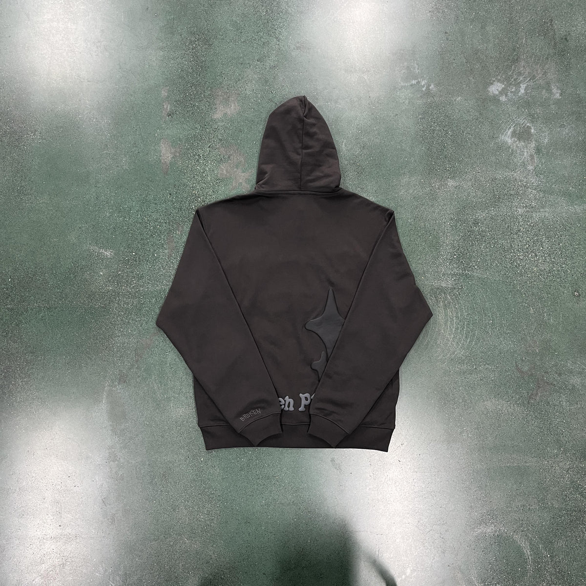Sweat à capuche Crâne cœur brisé