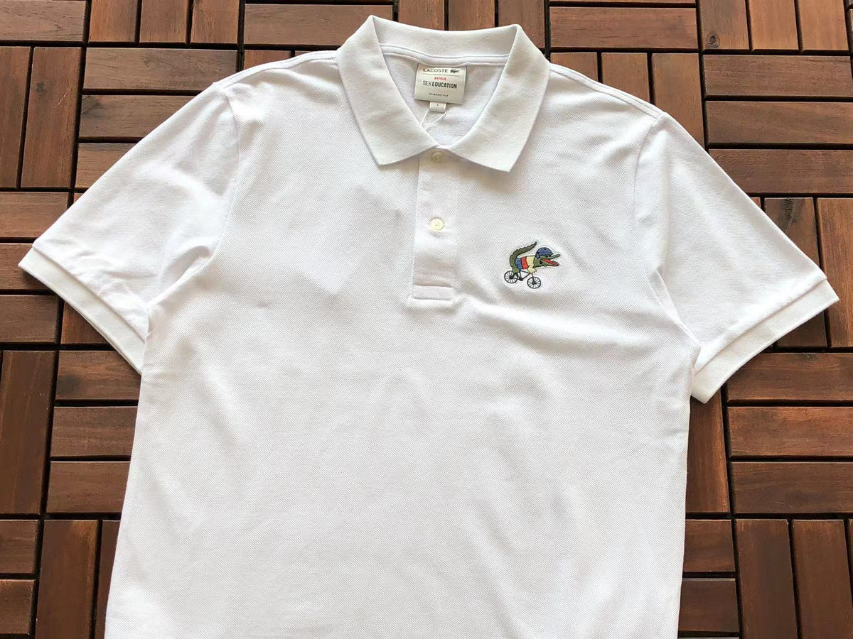 Collection de polos Lacoste x Netflix