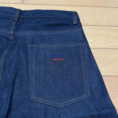 Shorts en jean baggy Supreme