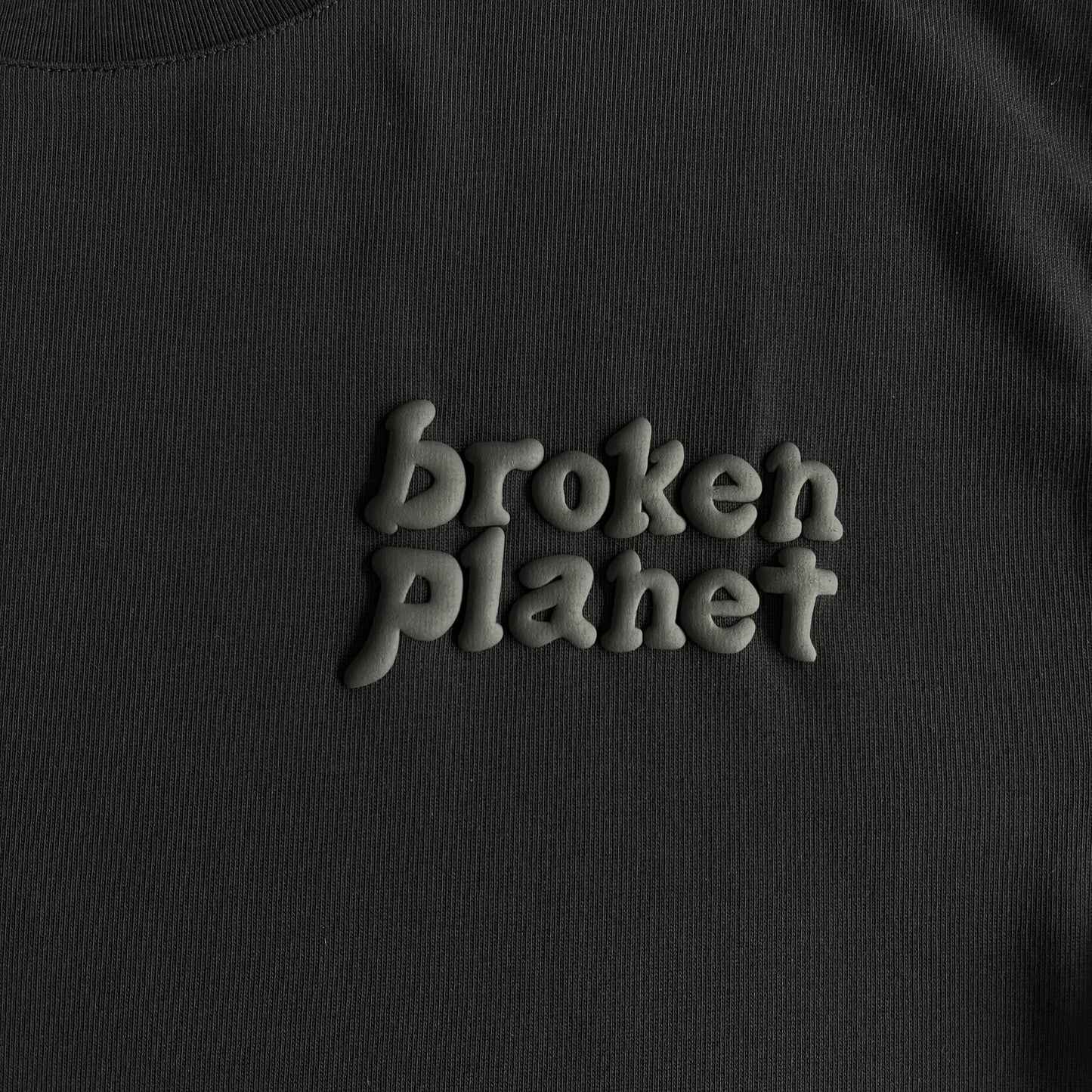 Broken P Basic Letter Short TShirt