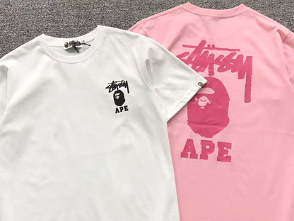 T-shirt Bape x Stussy