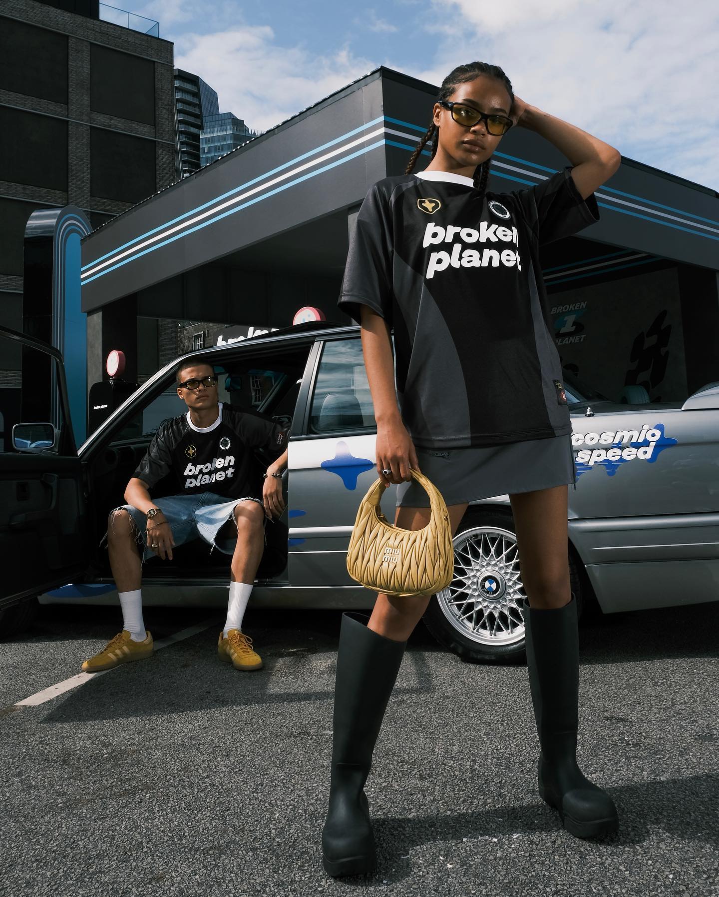 Broken P Football TShirt