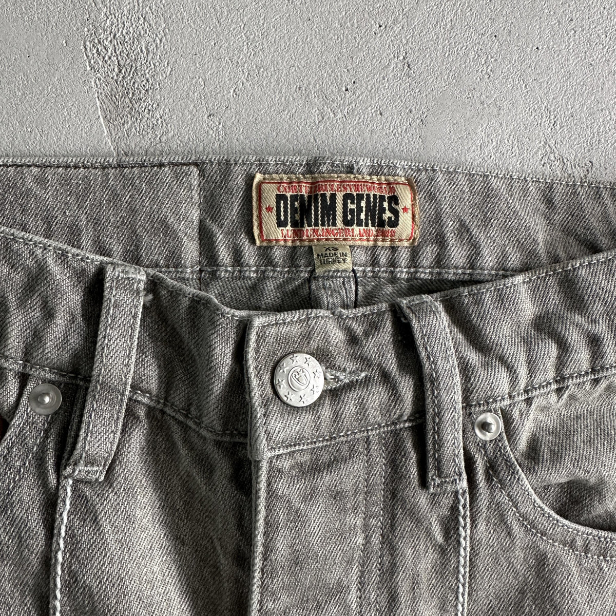 Corteiz Jean en denim gris