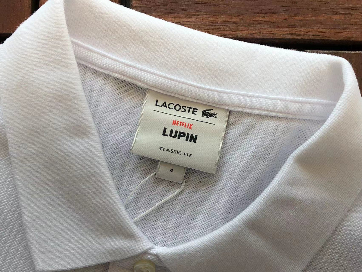 Collection de polos Lacoste x Netflix